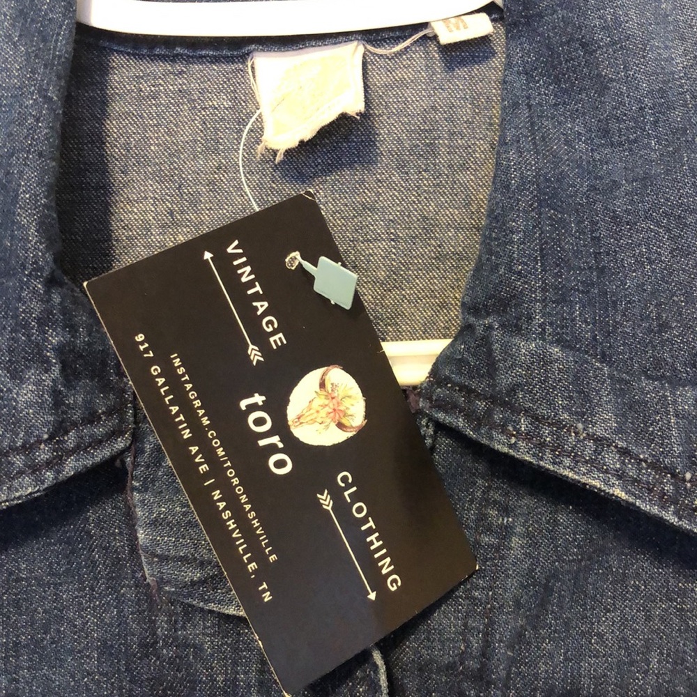 VINTAGE Rumble Seat Jean Jacket - Picture 4 of 4